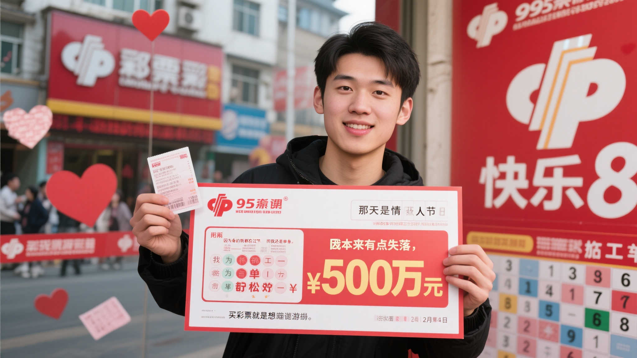 95后小伙情人节喜中快乐8游戏500万:仍单身待缘 95后小伙情人节喜中快乐8游戏500万:仍单身待缘