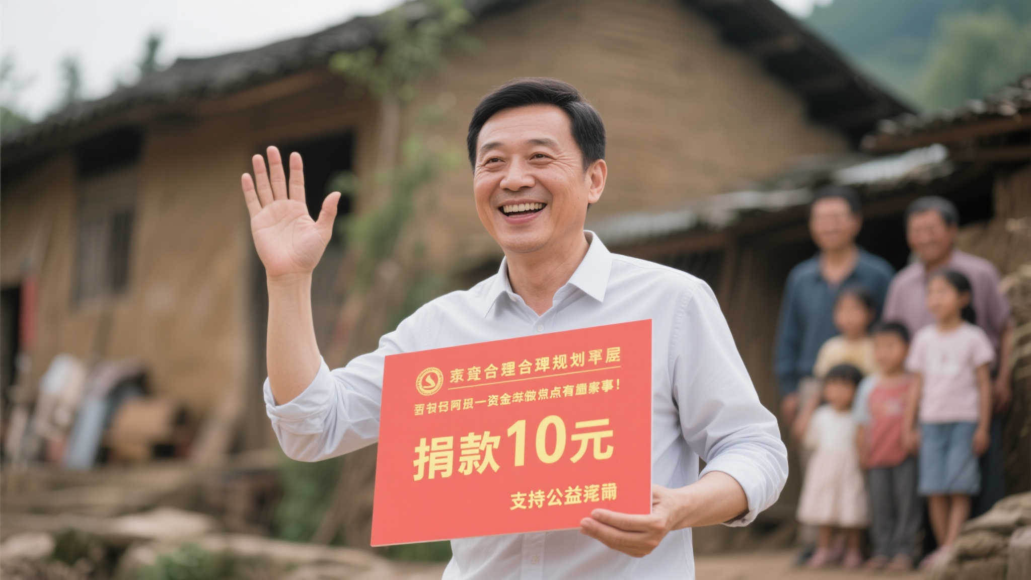 男子喜中500万彩票大奖彻夜难眠 慷慨捐款10万支持公益