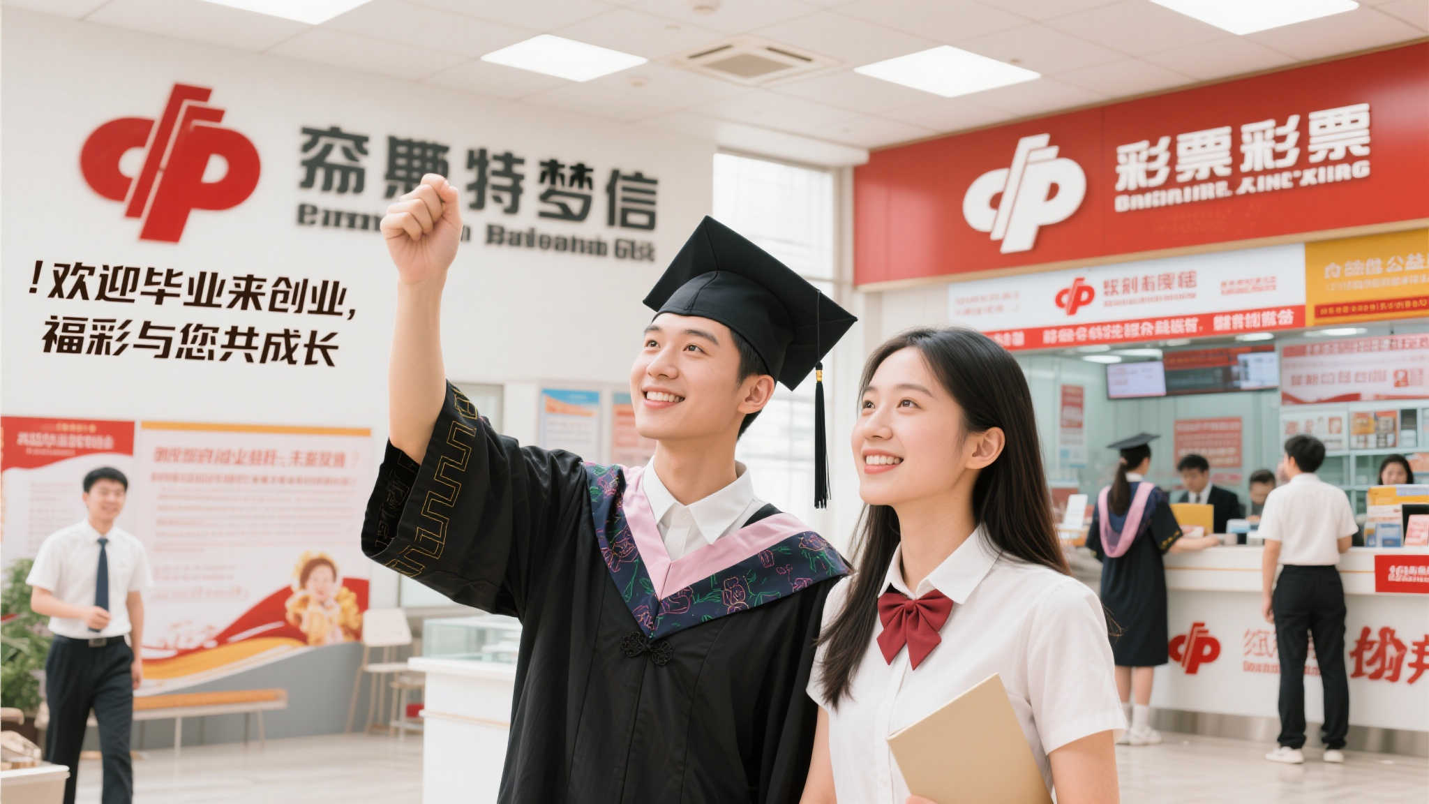 毕业创业迎新篇章,福彩伴您共辉煌 毕业创业迎新篇章,福彩伴您共辉煌