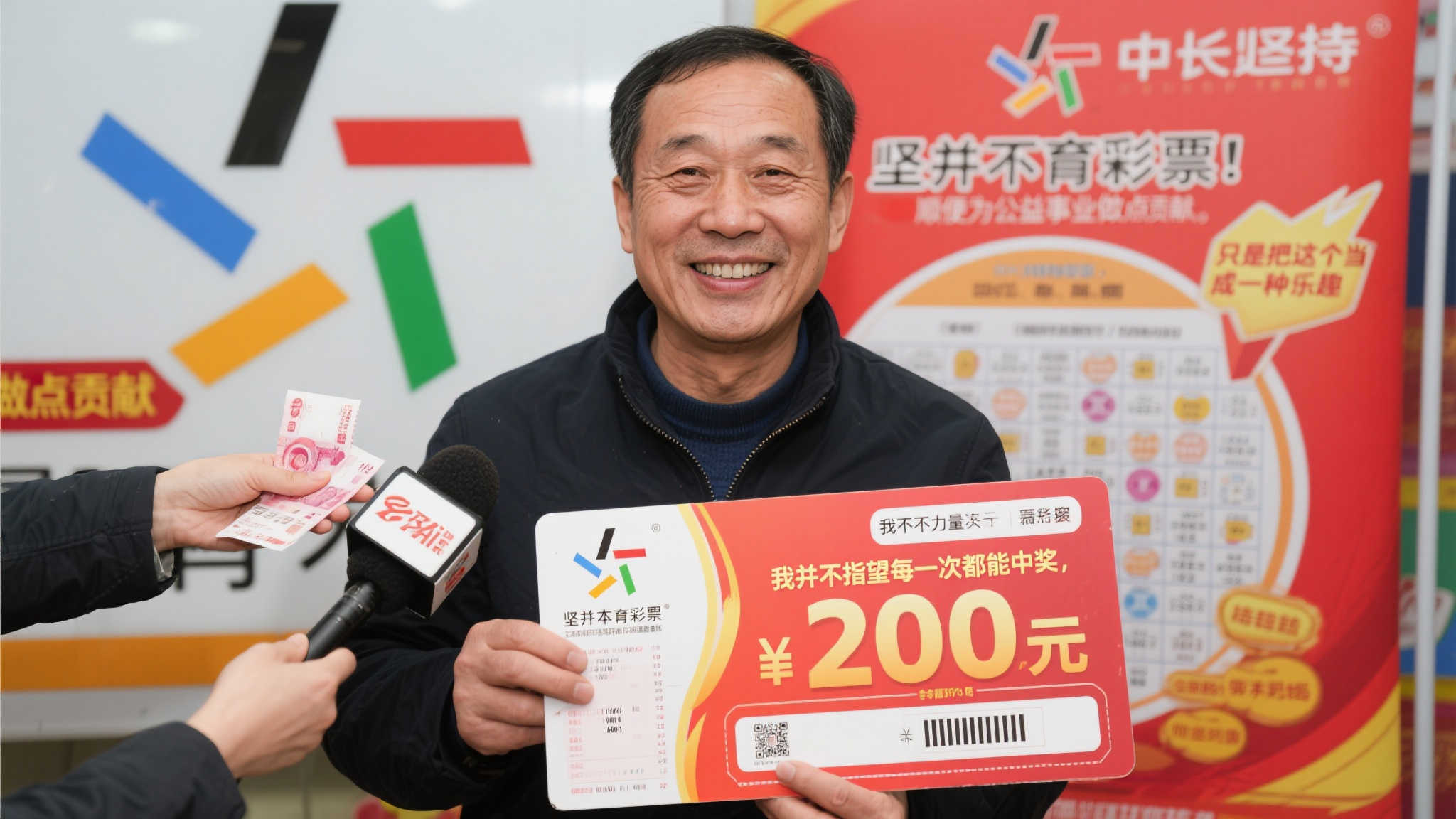 男子坚持小额投注10元中体彩500万巨奖 男子坚持小额投注10元中体彩500万巨奖