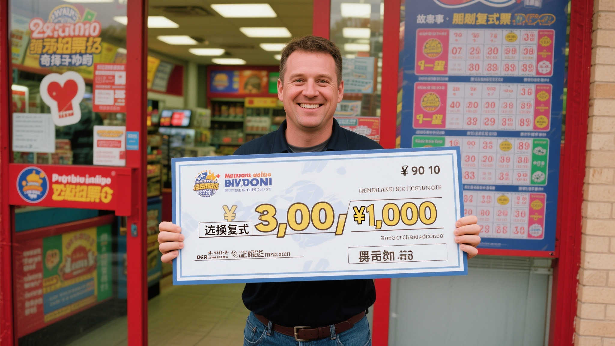 男子初次尝试复式投注即中1036万大乐透：计划购车置墅