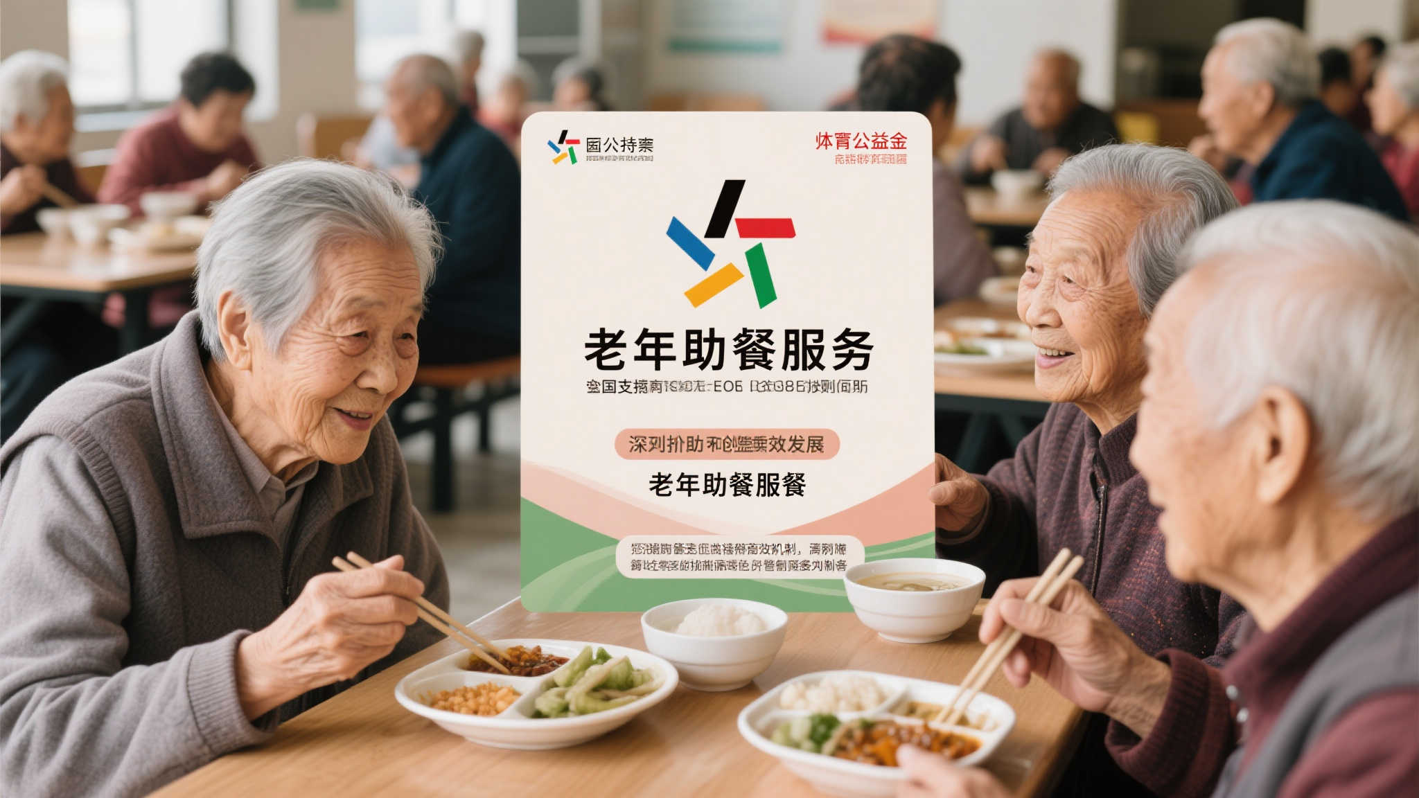 增强彩票公益金支持力度，扩展长者餐饮服务