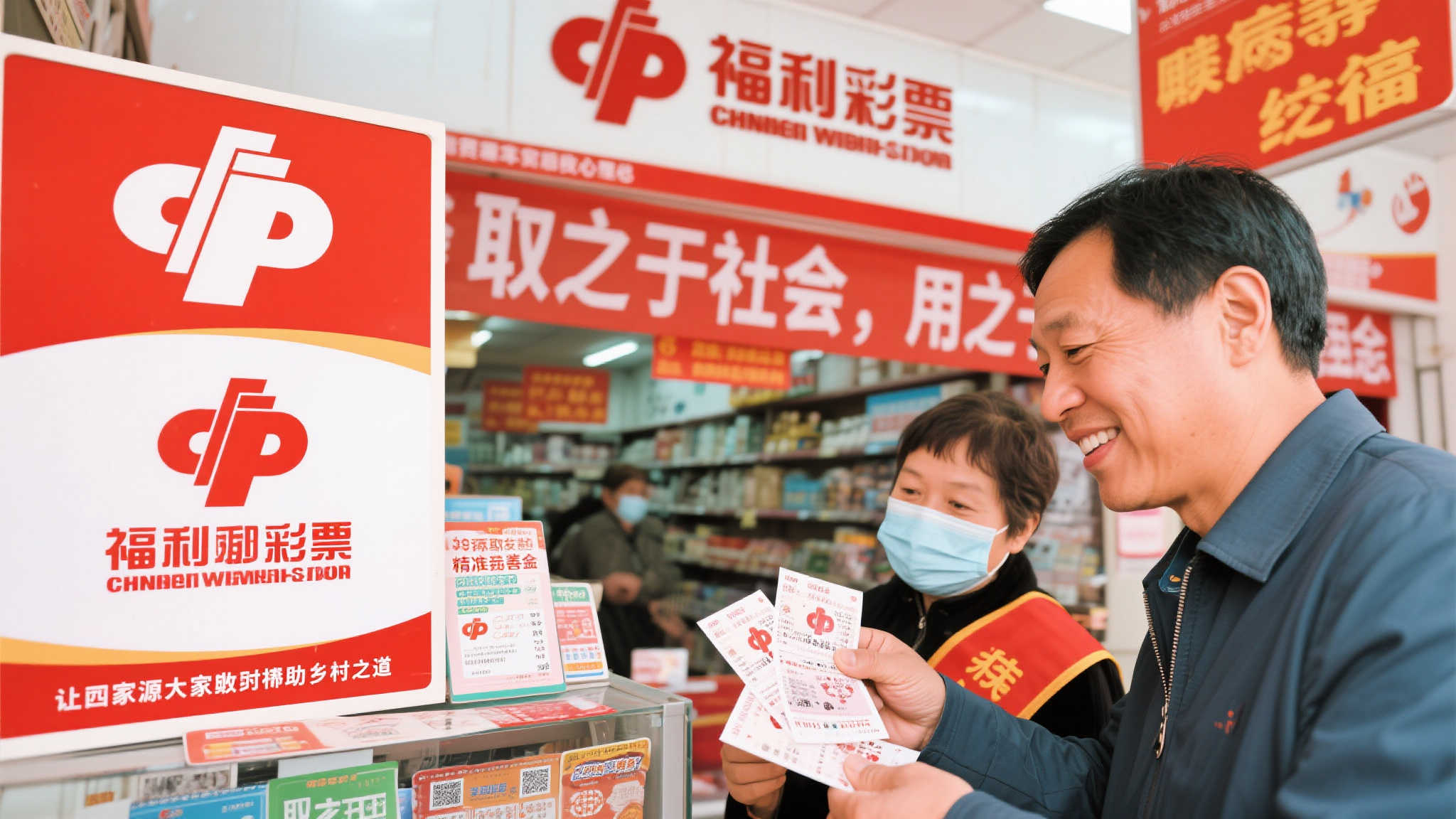 情牵助力路，福彩润心田