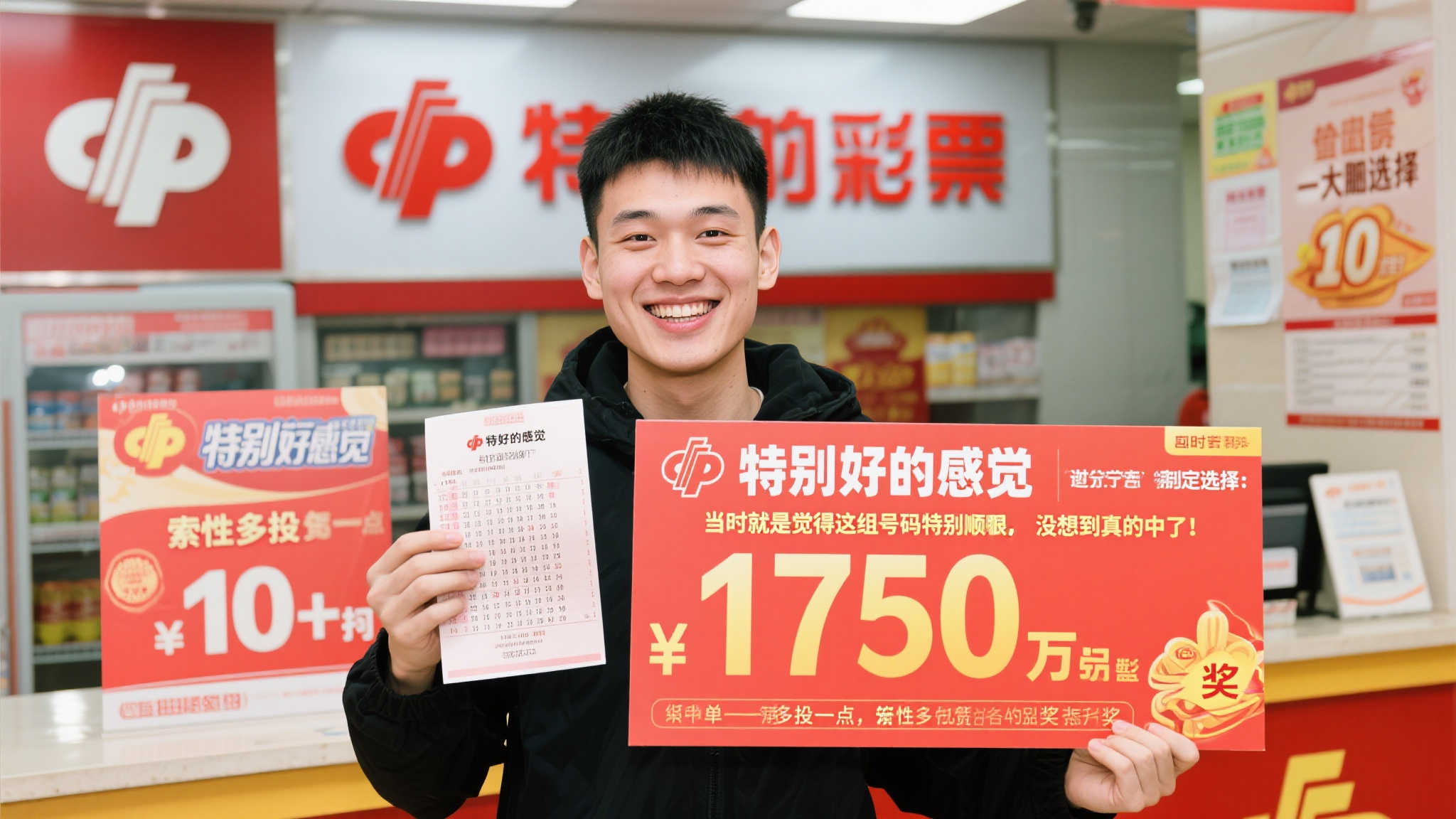 小伙坚守幸运号码揽获大乐透175万：直觉指引10倍投注