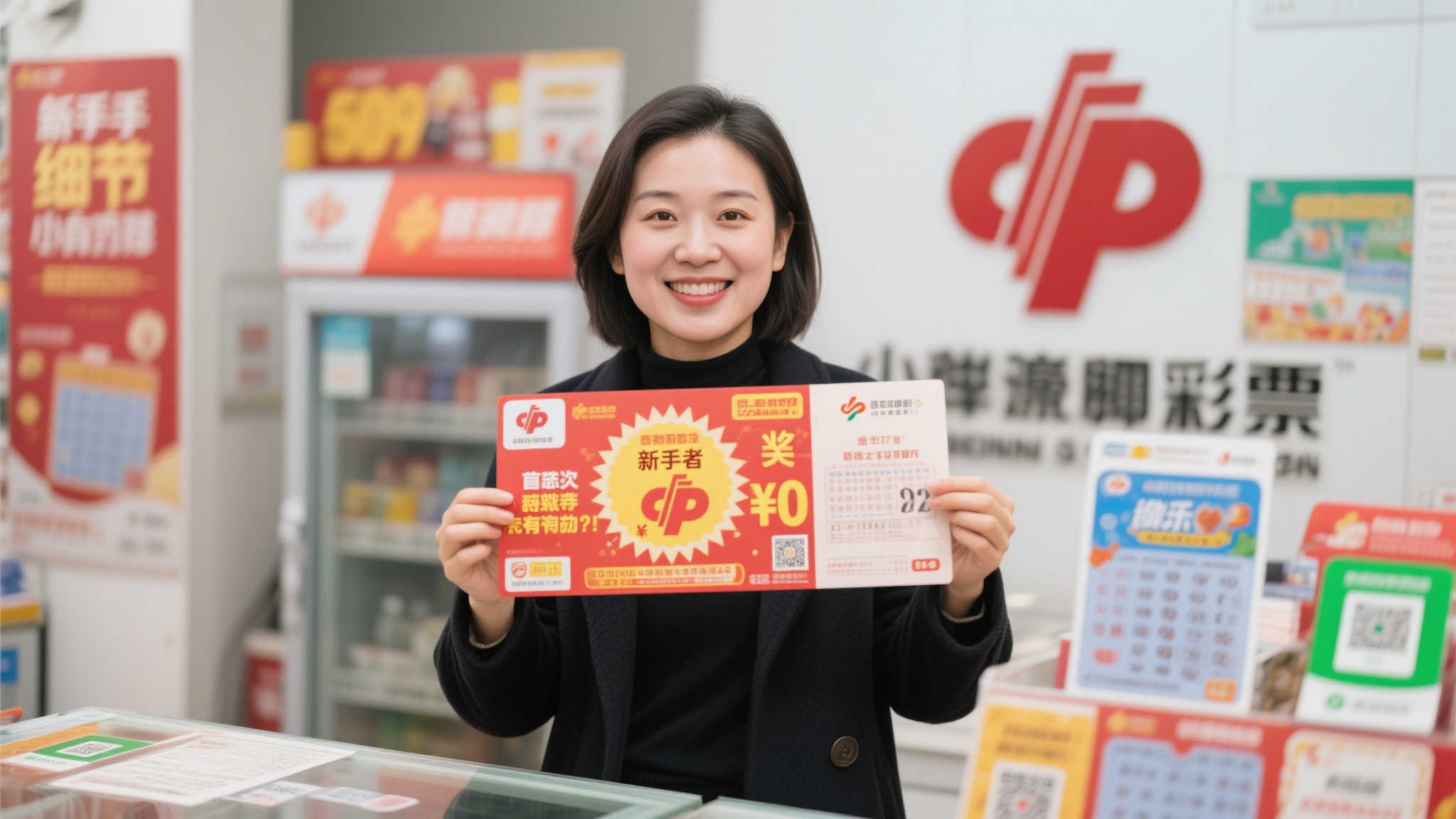 新手女士购彩首年即中10万福彩大奖，仅花100元