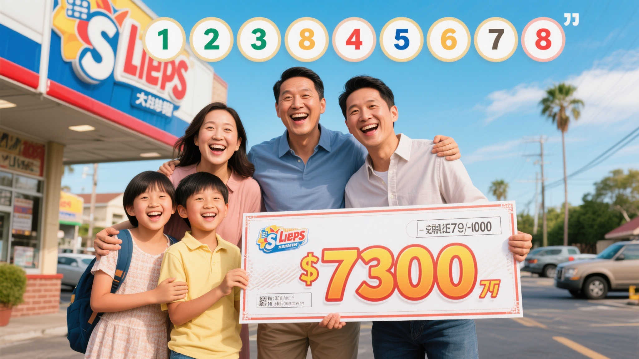 一家四口凭生日号码喜中大乐透730万 计划全家共享旅行