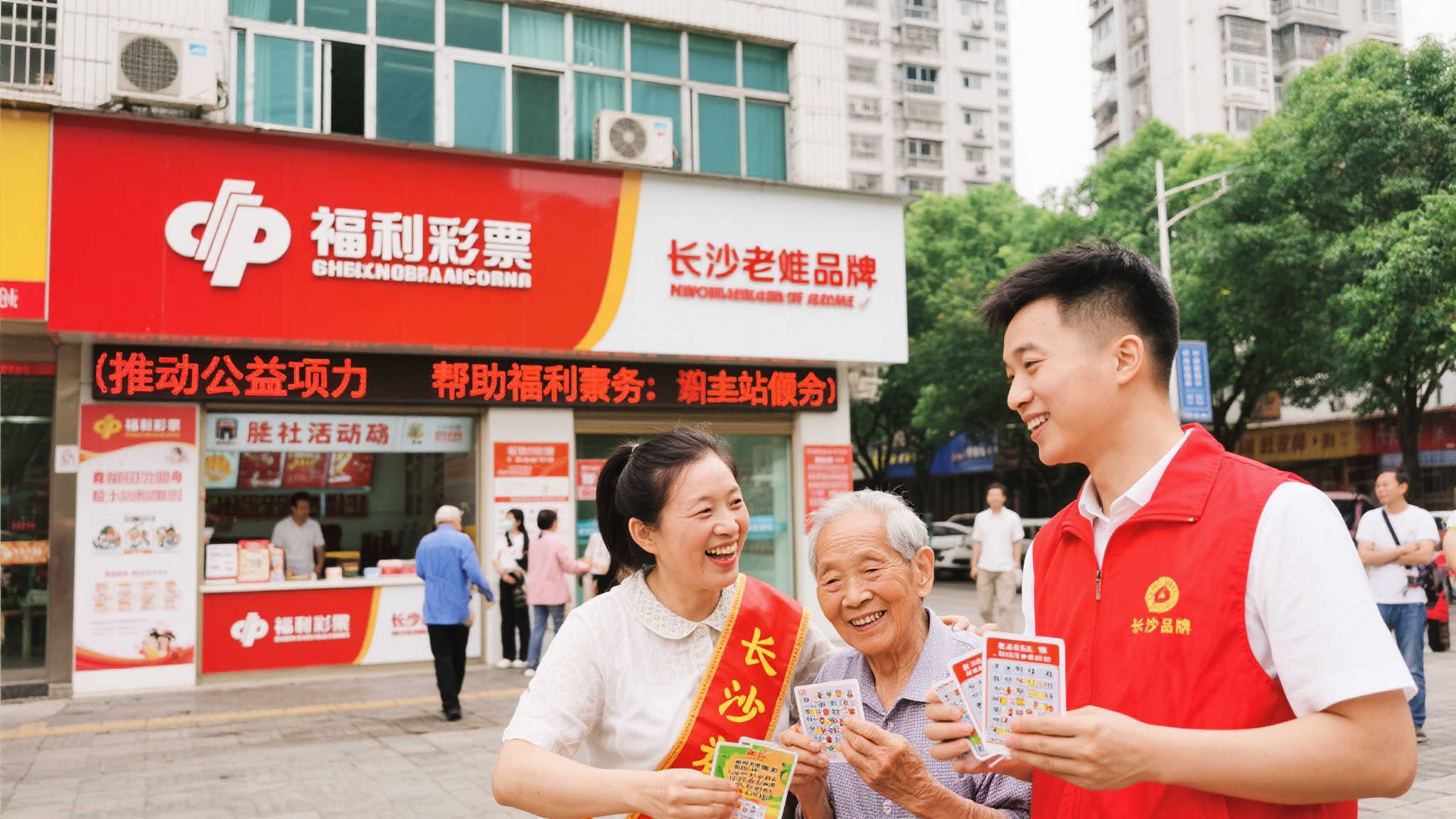 长沙福彩暖心行动，共庆佳节欢乐时光