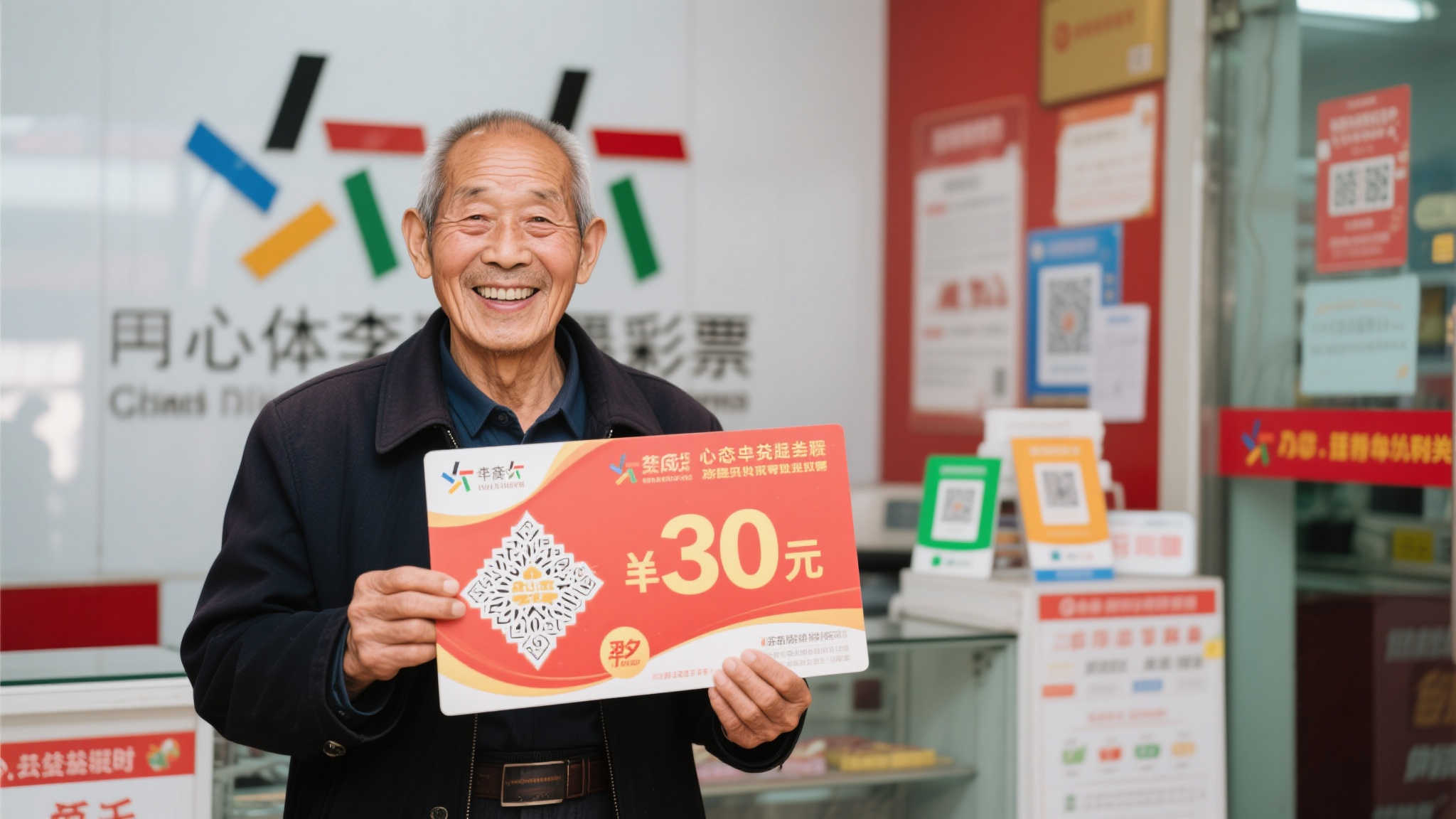 退休大爷病后复元喜中997万大乐透 公益之心终获善报