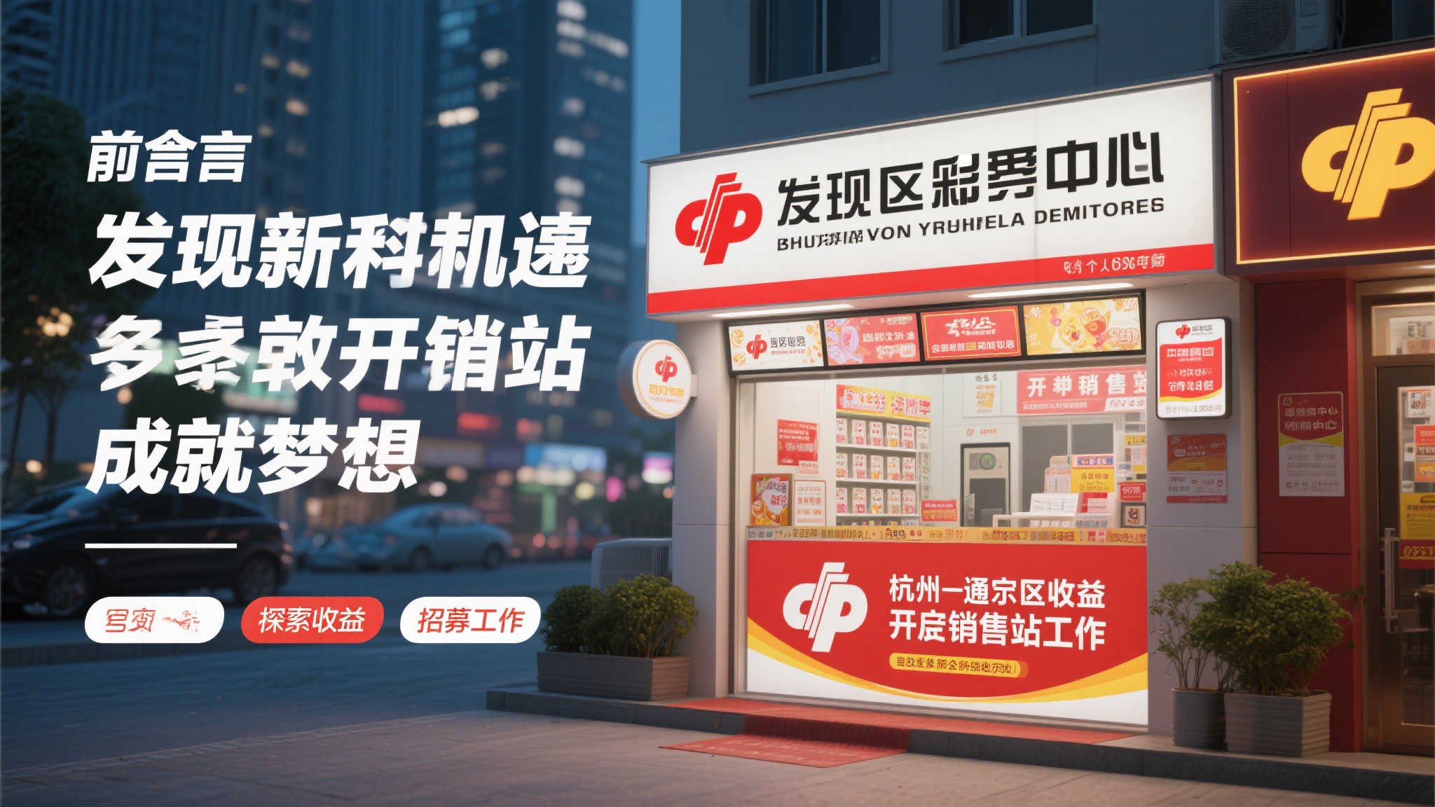 杭州、通辽福彩中心开放招募，期待您的加入！