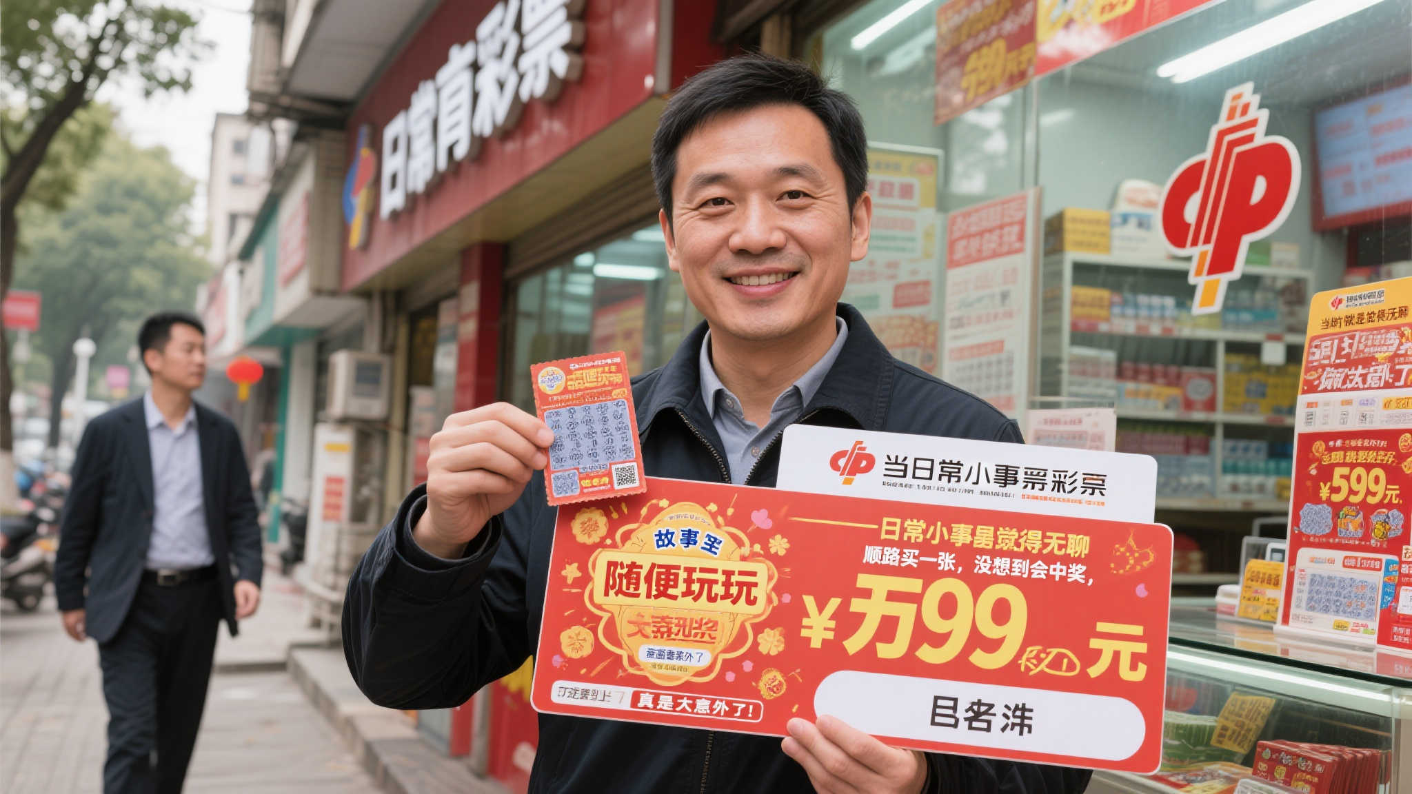 男子下班路上喜中福彩大奖 男子下班路上喜中福彩大奖