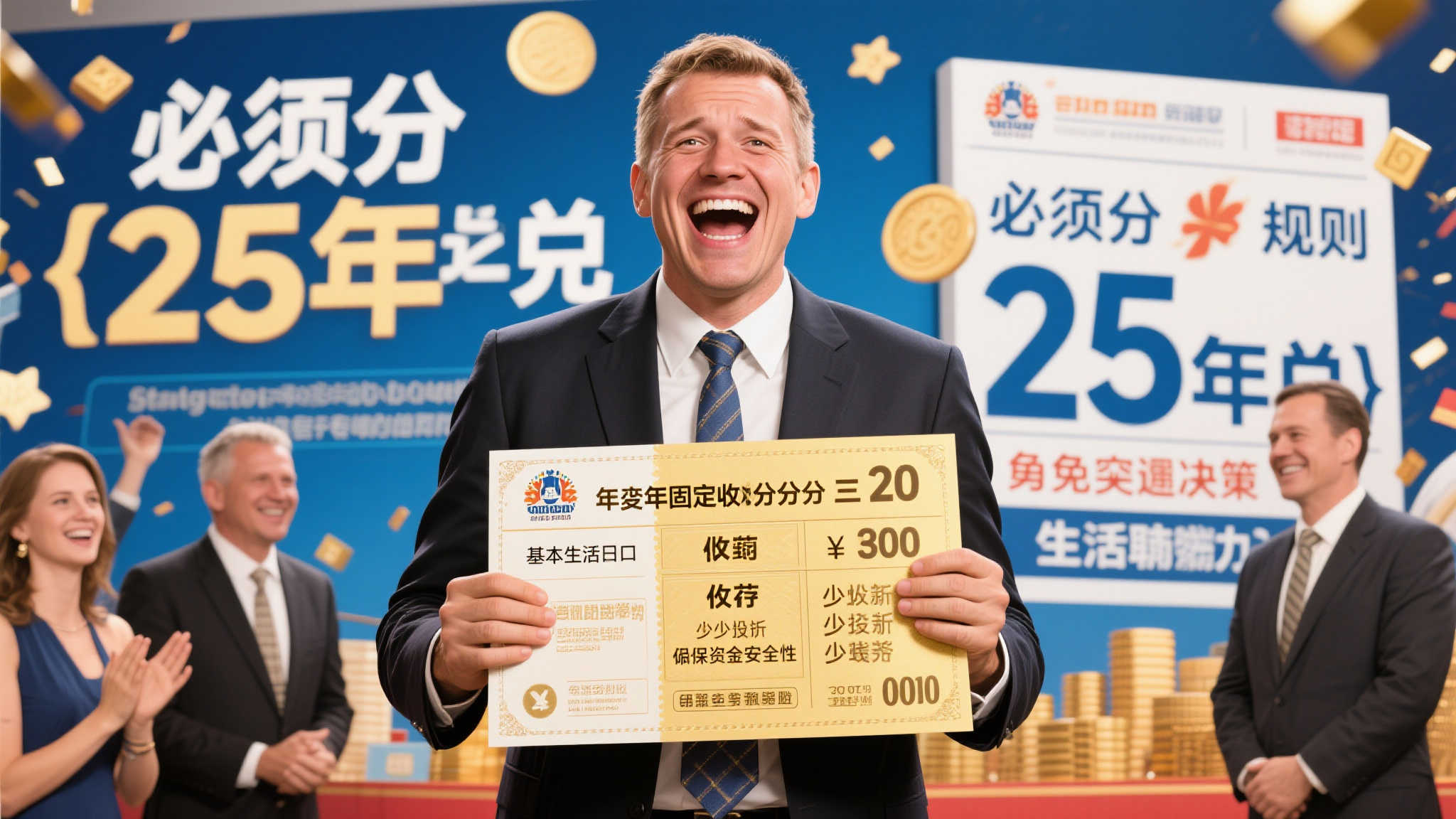 1400万彩票大奖分25年领取 一夜暴富转为长期保障