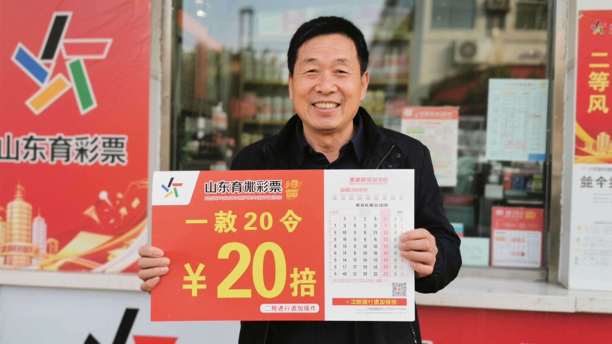 山东彩民豪掷20倍追加投注，一举斩获20注大乐透二等奖，狂揽368万巨奖