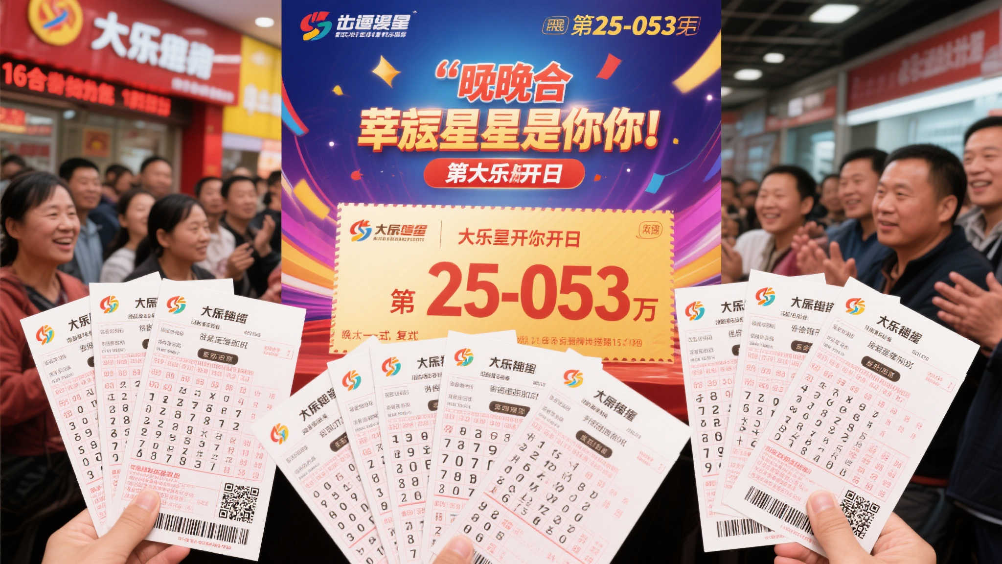 大乐透第25-053期晒票！16张复式合买票强势出击，今晚谁能笑到最后？
