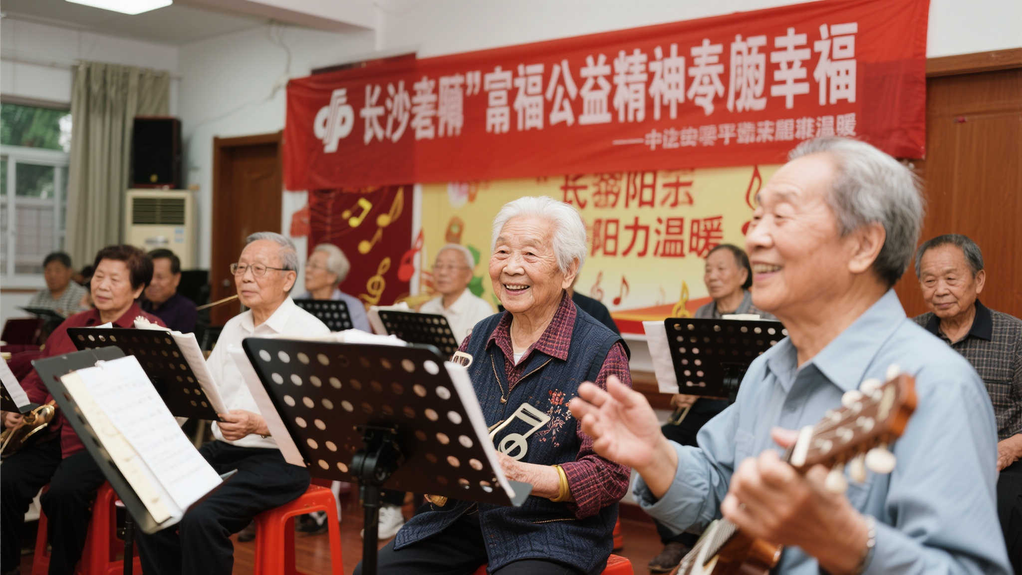 长沙福彩助力圆梦 音乐点亮夕阳人生