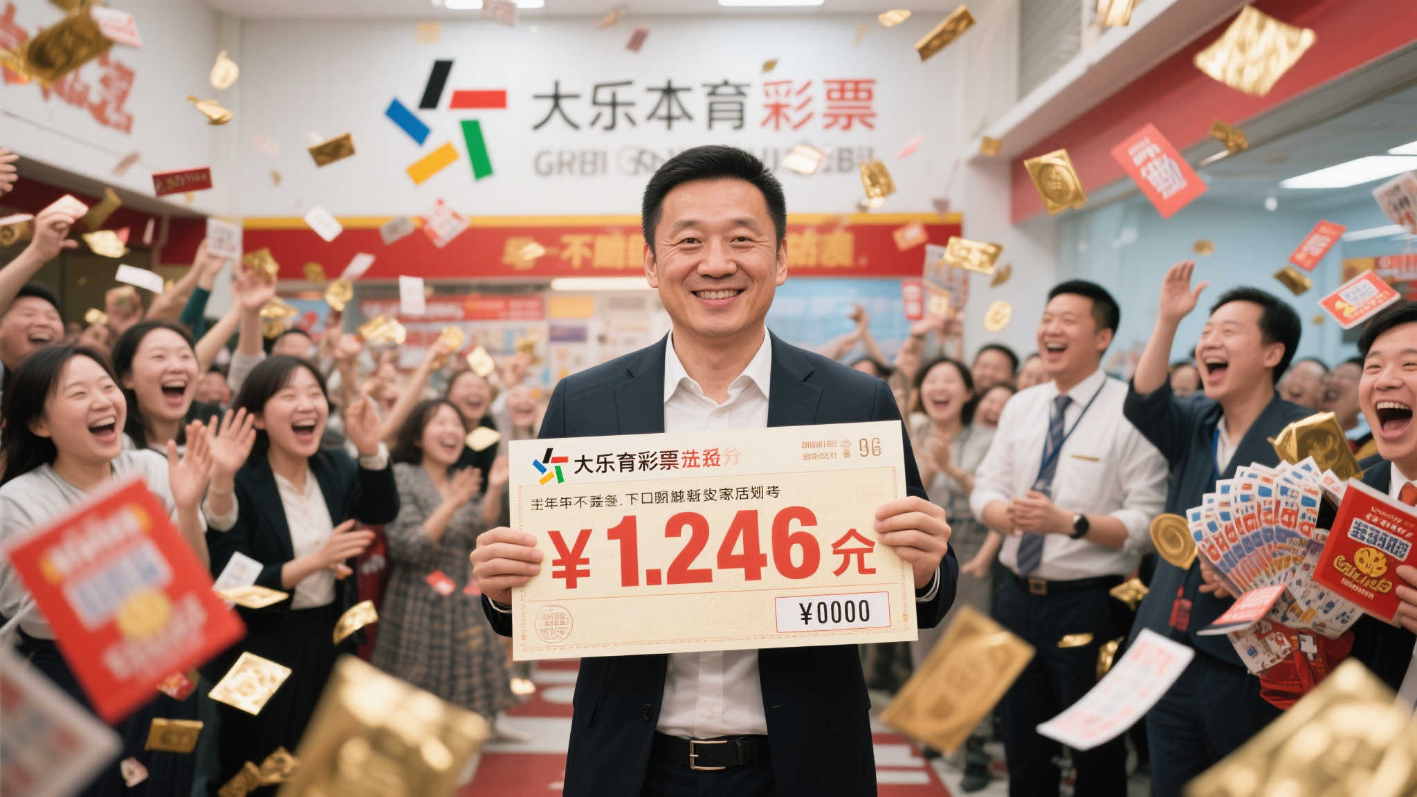 大乐透1.24亿中奖者露面：计划继续工作，冷静一个月再做决定