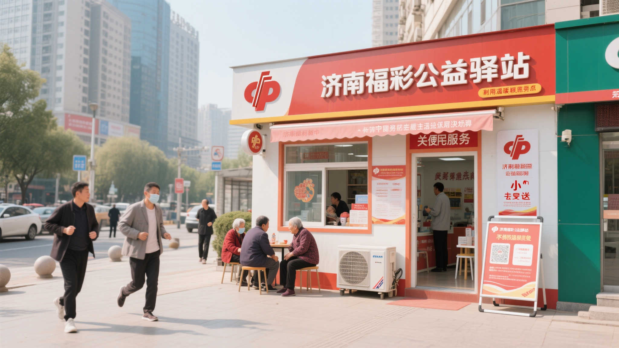 济南福彩公益站点传递温暖与关爱