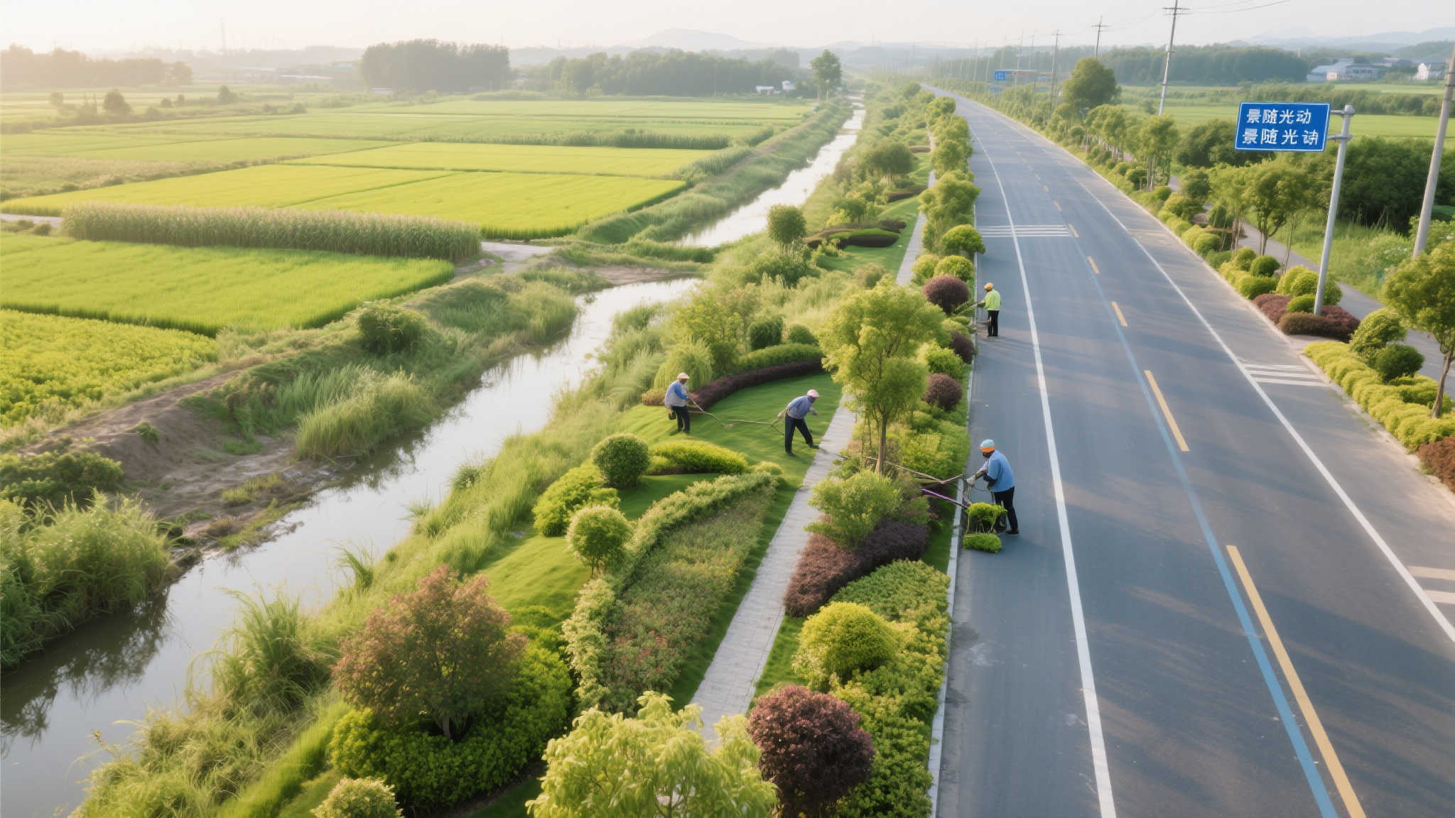 公益彩票播善行，花园乡焕新颜