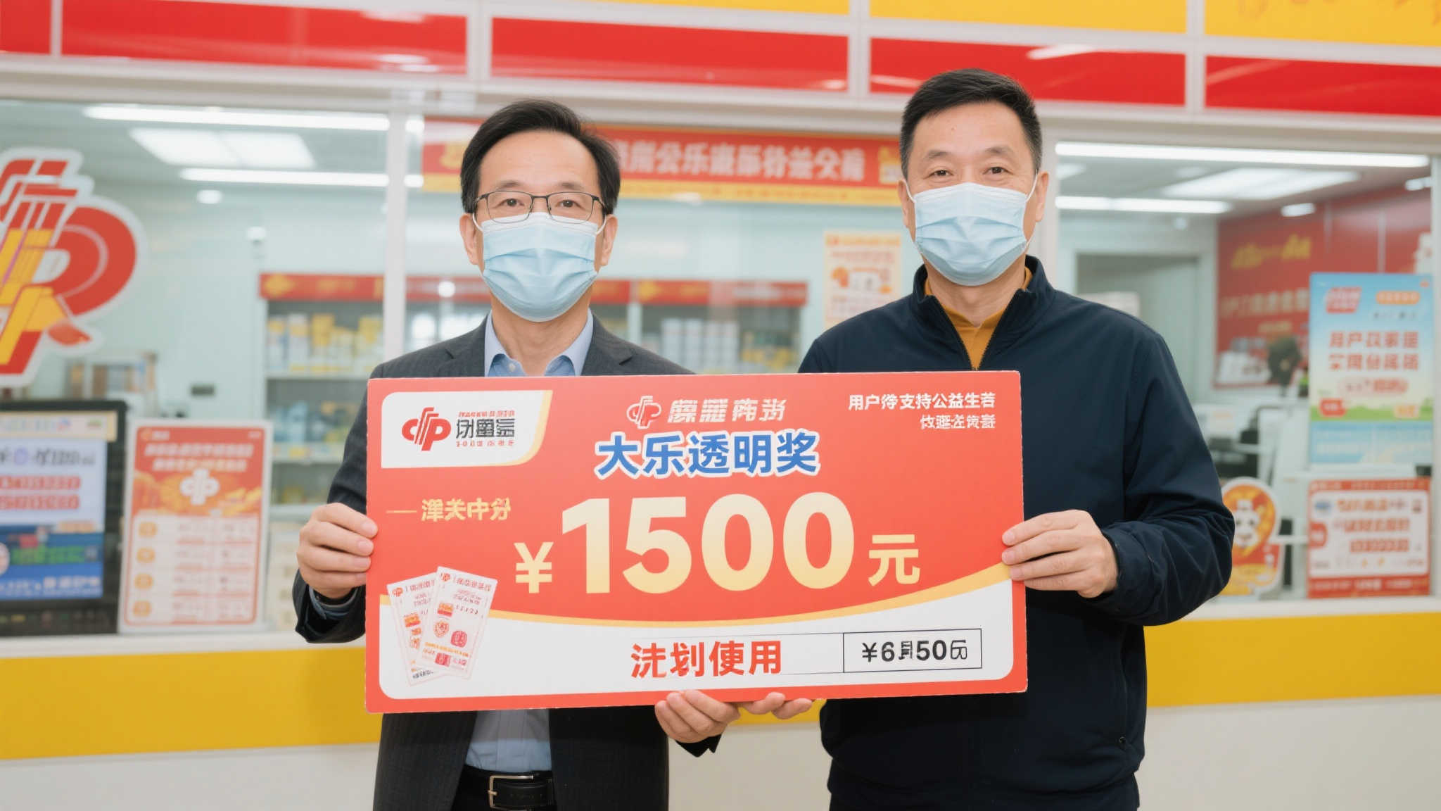 男子自选号码喜获大乐透二等奖150万 志在冲击头奖