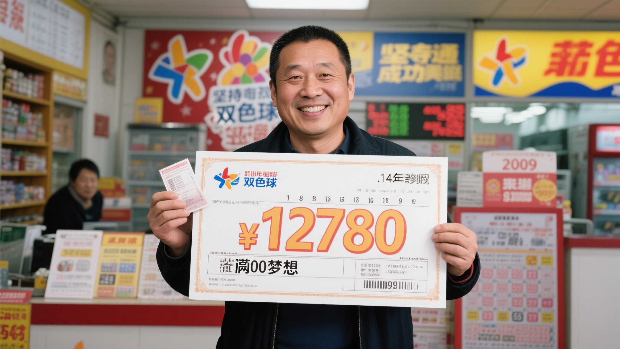 男子坚持14年守号揽双色球1278万 巧妙一招奖金倍增