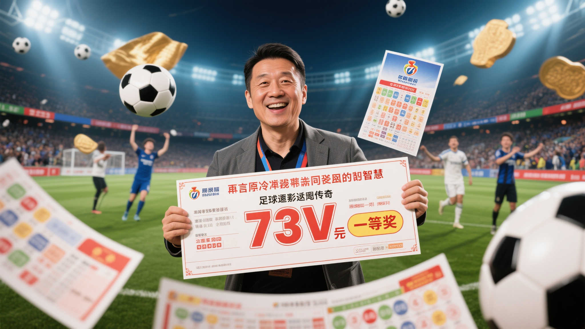 老球迷精准预测冷门，足彩狂揽73万，曾摘一等奖